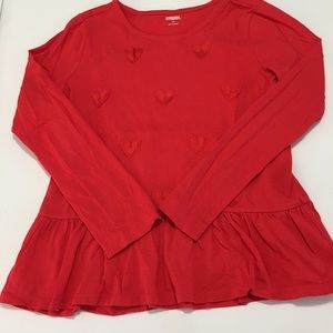 Gymboree Valentine’s top.